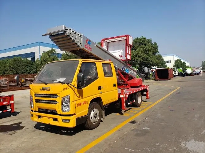 阳日镇附近云梯车出租 砂石搬运